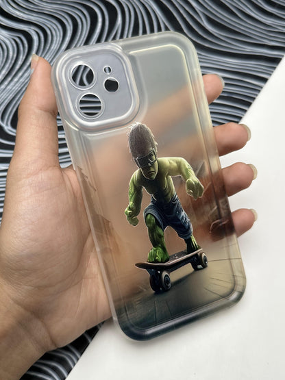 Baby Hulk Soft Matte Bumper Case For iPhone