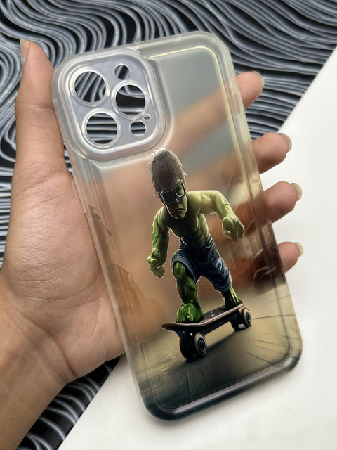 Baby Hulk Soft Matte Bumper Case For iPhone
