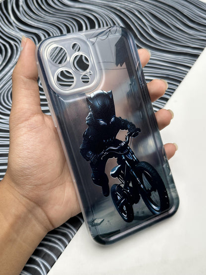 Black Panther Soft Matte Bumper Case For iPhone