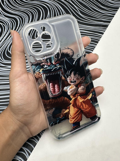 Goku Dragon Soft Matte Bumper Case For iPhone