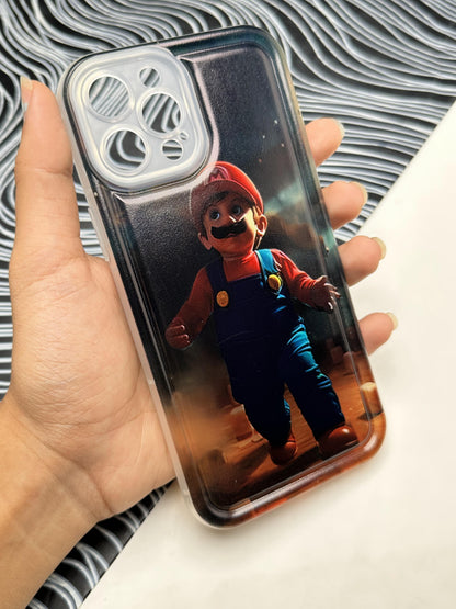 Super Mario Soft Matte Bumper Case For iPhone