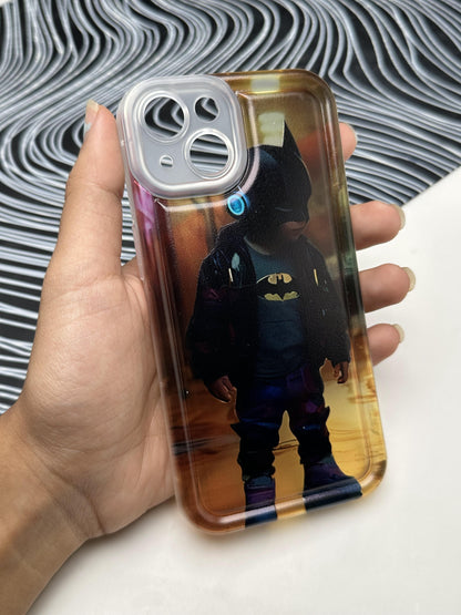Bat Man Soft Matte Bumper Case For iPhone