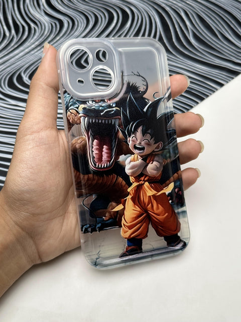 Goku Dragon Soft Matte Bumper Case For iPhone
