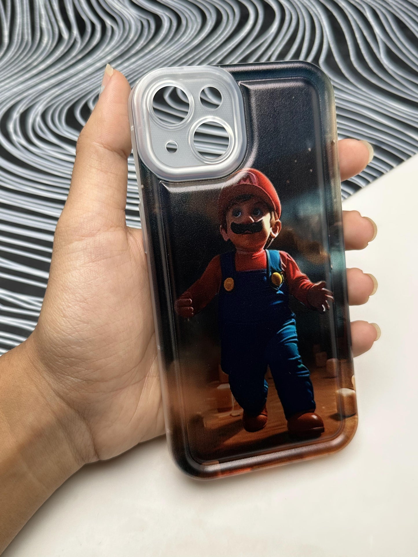 Super Mario Soft Matte Bumper Case For iPhone