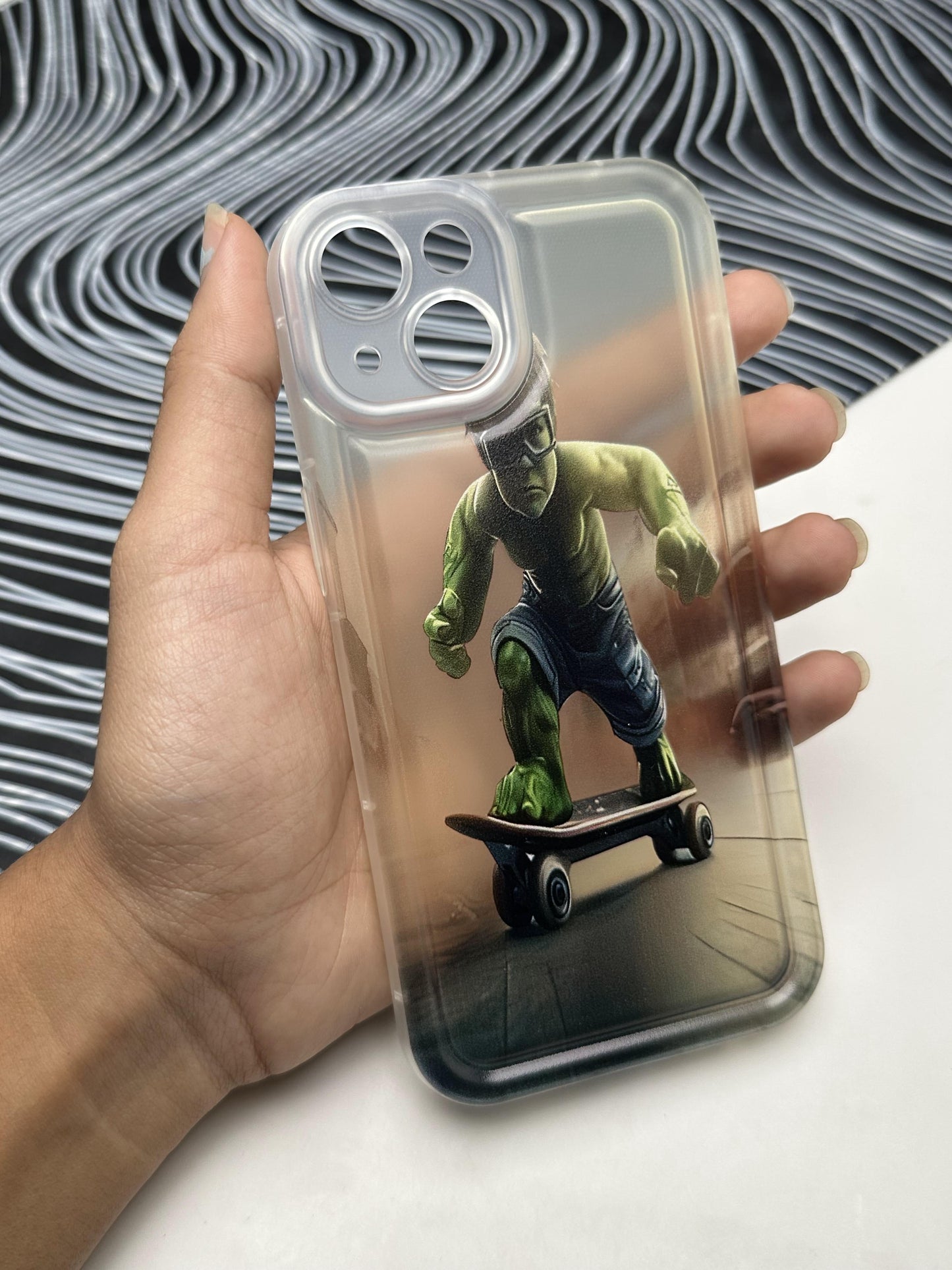 Baby Hulk Soft Matte Bumper Case For iPhone