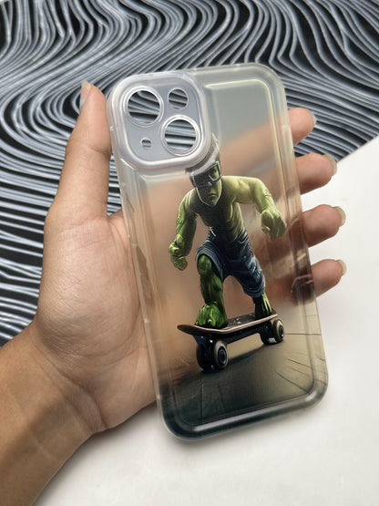 Baby Hulk Soft Matte Bumper Case For iPhone