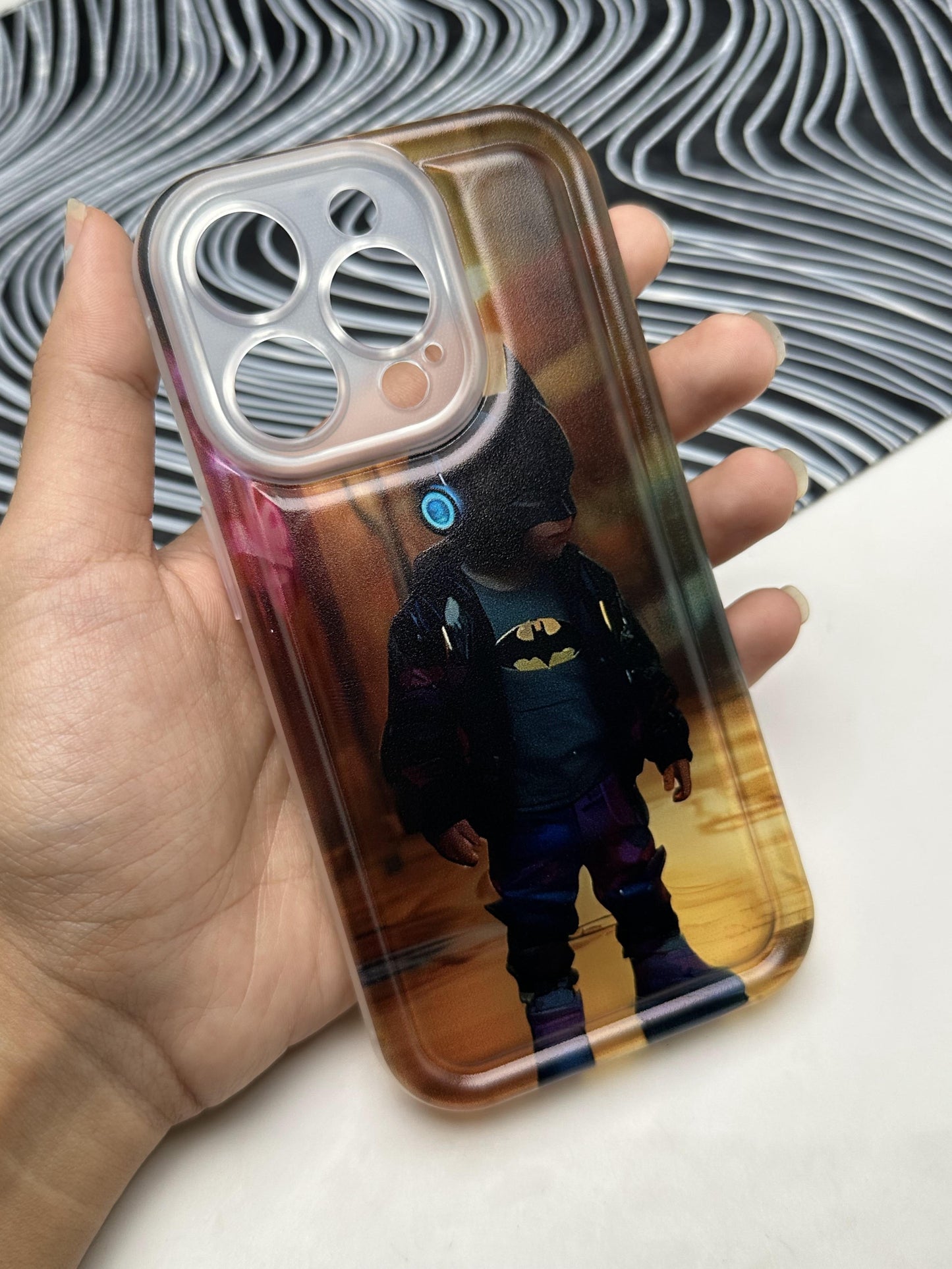 Bat Man Soft Matte Bumper Case For iPhone