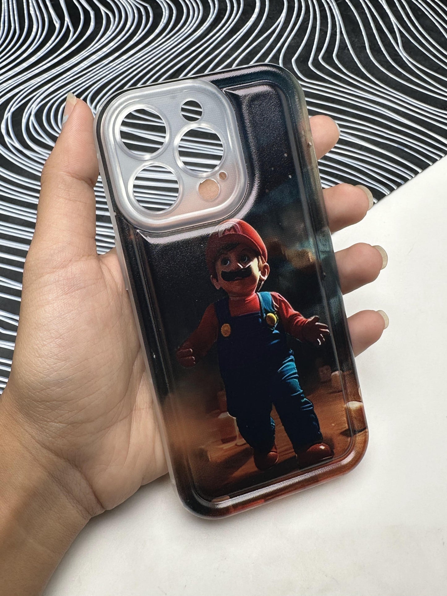 Super Mario Soft Matte Bumper Case For iPhone