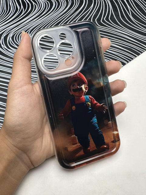 Super Mario Soft Matte Bumper Case For iPhone