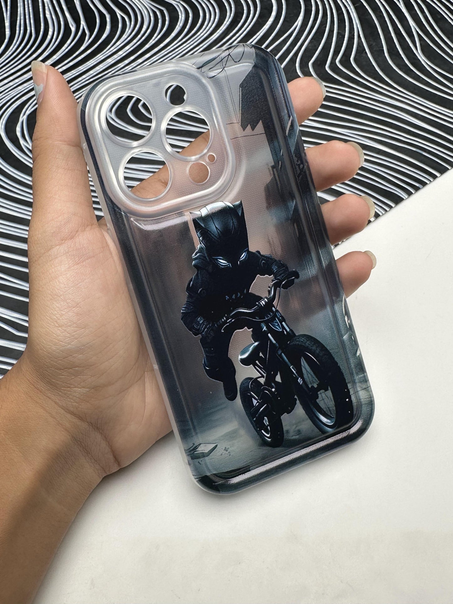 Black Panther Soft Matte Bumper Case For iPhone