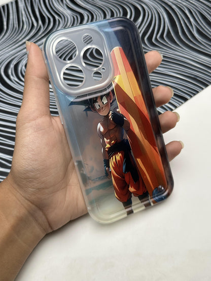 Goku 6 Pack Soft Matte Bumper Case For iPhone