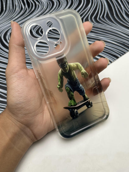 Baby Hulk Soft Matte Bumper Case For iPhone