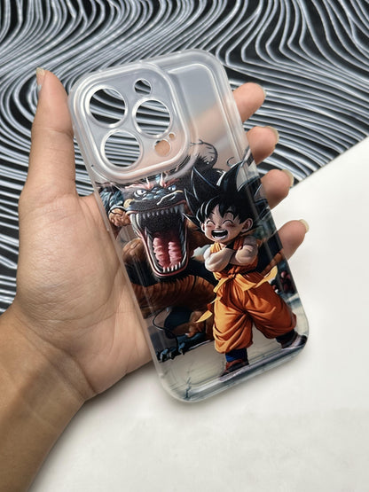 Goku Dragon Soft Matte Bumper Case For iPhone