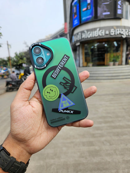 The SHELL BeDifferent Printed case for iPhone