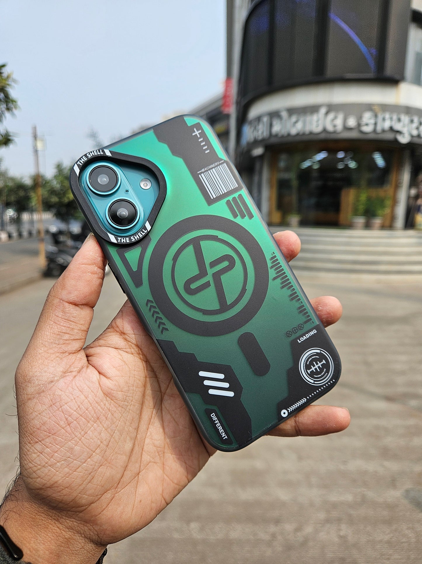 The SHELL dp Printed case for iPhone