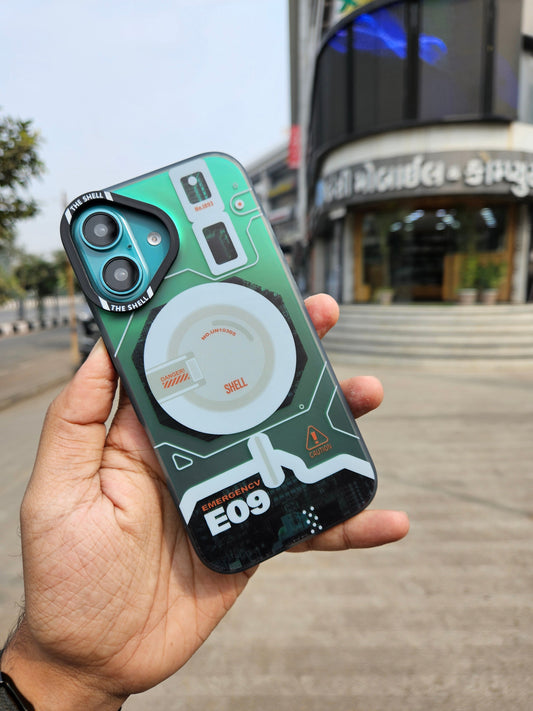 The SHELL E09 Printed case for iPhone