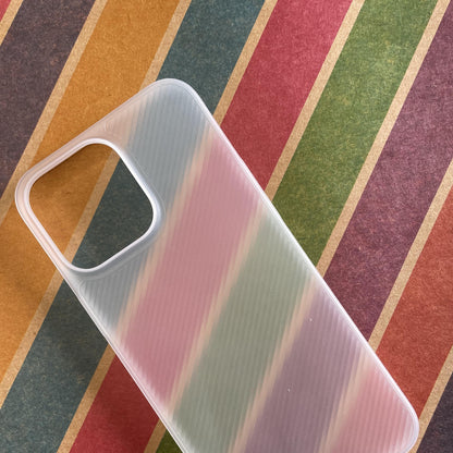 Super Slim Grip White Paper Case For iPhone