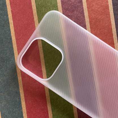 Super Slim Grip White Paper Case For iPhone