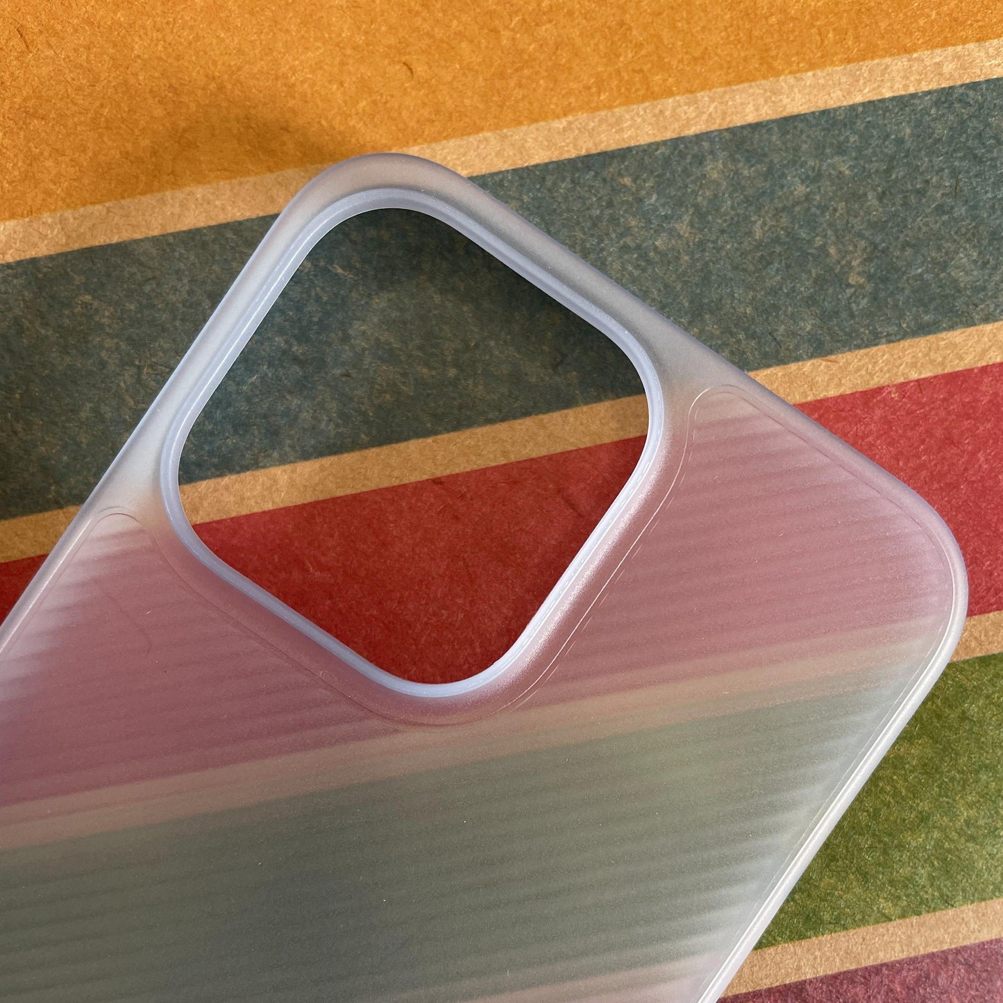 Super Slim Grip Skyblue Paper Case For iPhone