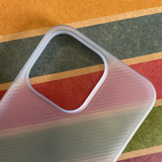 Super Slim Grip Skyblue Paper Case For iPhone