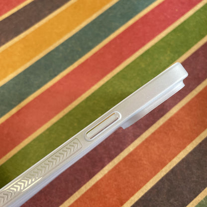 Super Slim Grip Skyblue Paper Case For iPhone