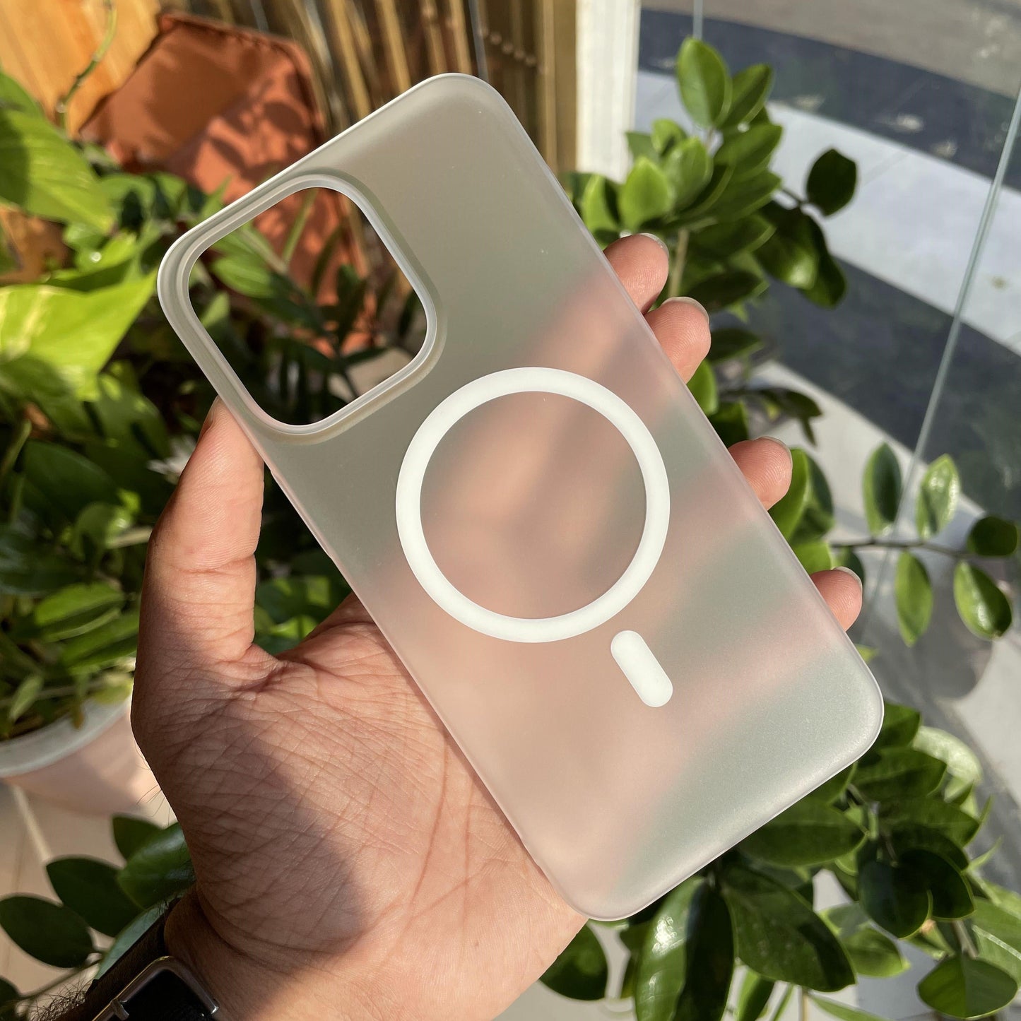 Super Slim Frosted MagSafe Case For iPhone 15 ProMax