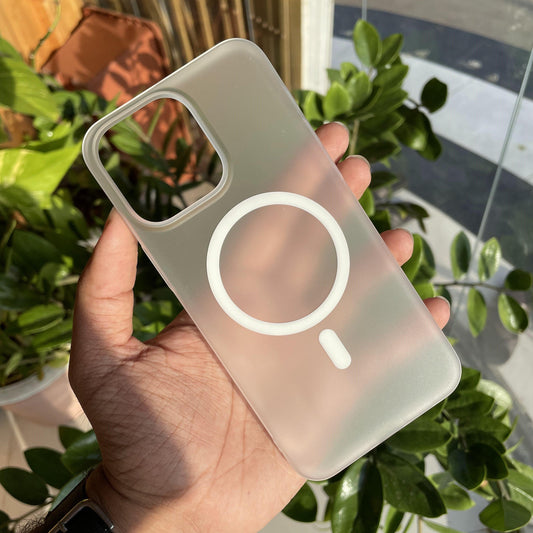 Super Slim Frosted MagSafe Case For iPhone 15 ProMax