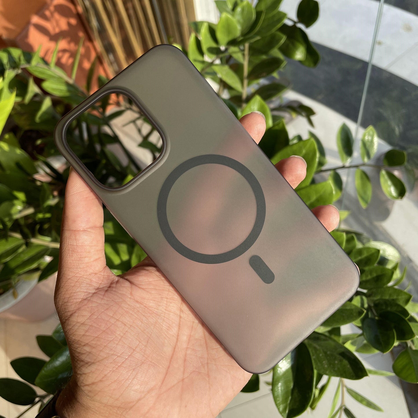 Super Slim Frosted MagSafe Case For iPhone 15 ProMax