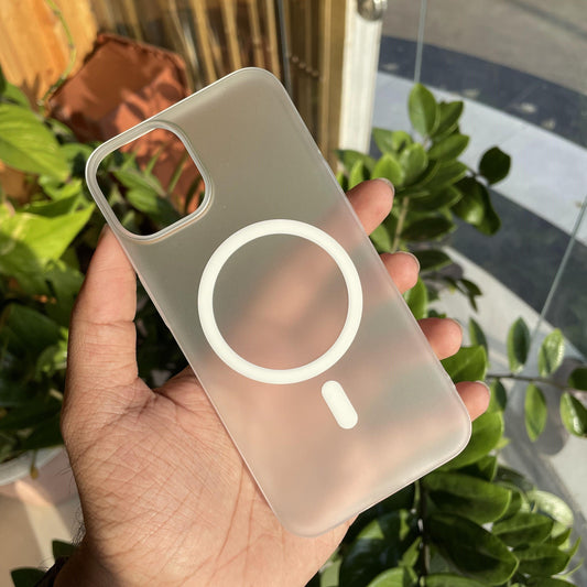Super Slim Frosted MagSafe Case For iPhone 14
