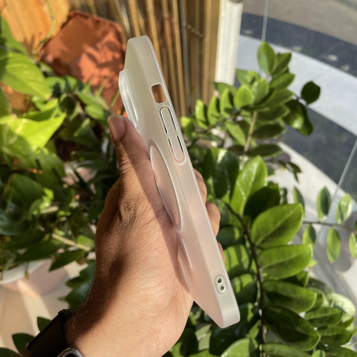 Super Slim Frosted MagSafe Case For iPhone 15