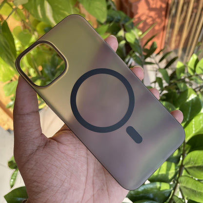 Super Slim Frosted MagSafe Case For iPhone 15