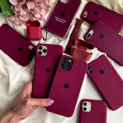 Plum OG Silicone Case for iPhone
