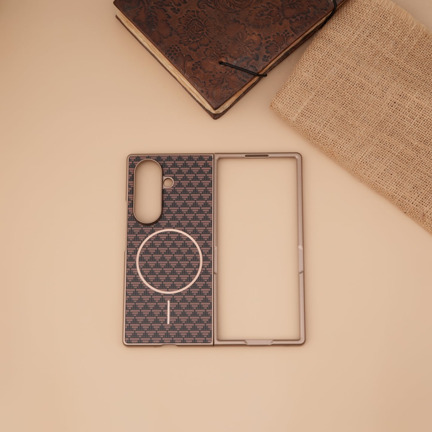 DULERO Matte MagSafe Case for Samsung Galaxy Z Fold7