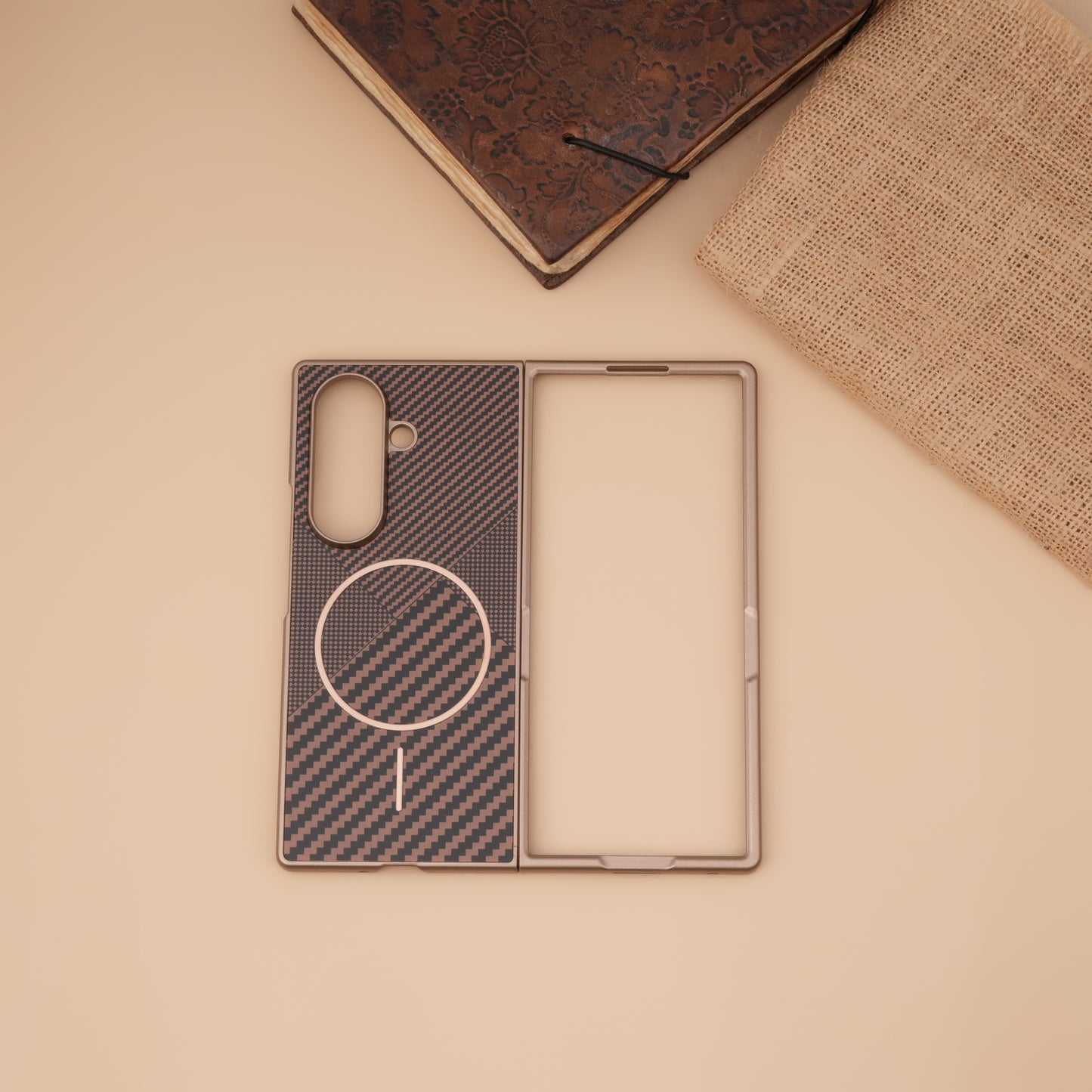 DULERO Matte MagSafe Case for Samsung Galaxy Z Fold7