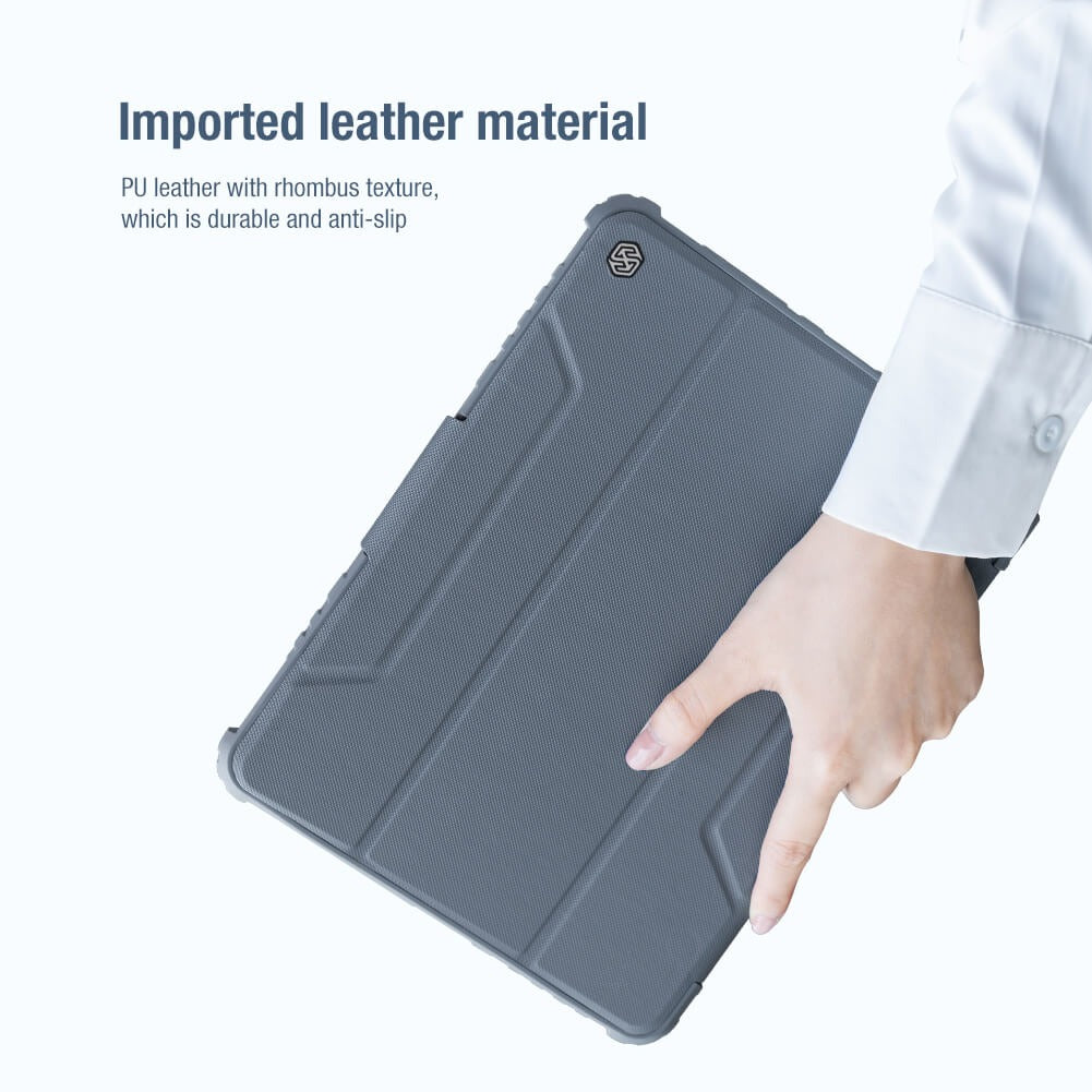 Nillkin Black Bumper Pro Leather Flip Cover Case for iPad