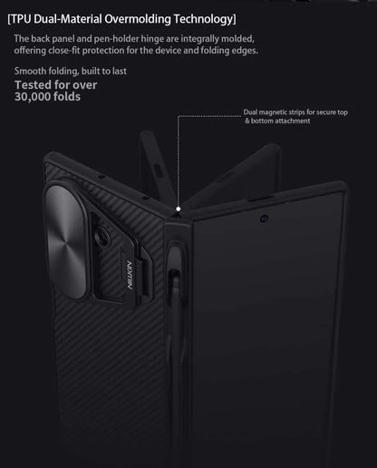 Nillkin Camshield Prop Metal Lens Guard Edition S-PEN Camera protective cover case for Samsung Galaxy Z Fold7