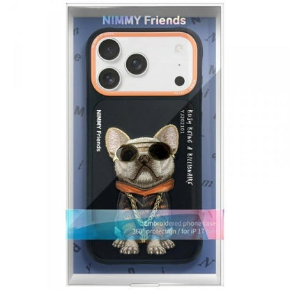 Nimmy Glasses Cool Dog Black case for iPhone 17 Pro