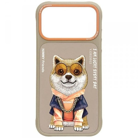 Nimmy Glasses Cool Dog Beige case for iPhone 17 Pro Max