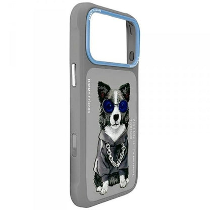 Nimmy Glasses Cool Dog Gray case for iPhone 17 Pro Max