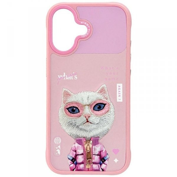 Nimmy Cool&Cute 2.0 Pink Cat case for iPhone 17