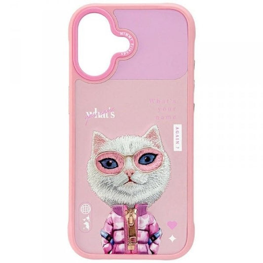 Nimmy Cool&Cute 2.0 Pink Cat case for iPhone 17