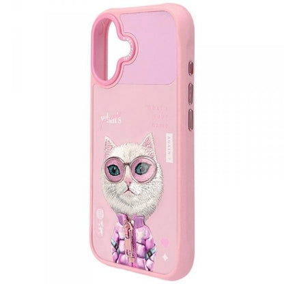 Nimmy Cool&Cute 2.0 Pink Cat case for iPhone 17