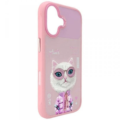 Nimmy Cool&Cute 2.0 Pink Cat case for iPhone 17