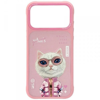 Nimmy Cool&Cute 2.0 Pink Cat case for iPhone 17 Pro Max