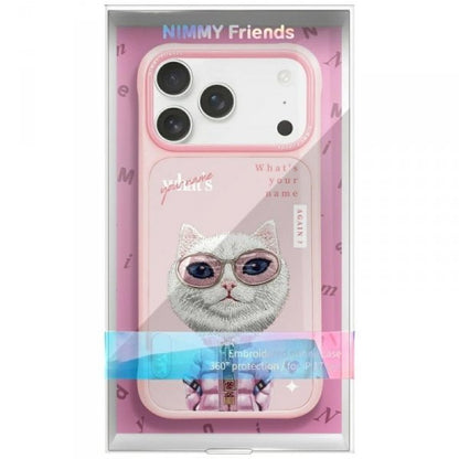 Nimmy Cool&Cute 2.0 Pink Cat case for iPhone 17 Pro Max