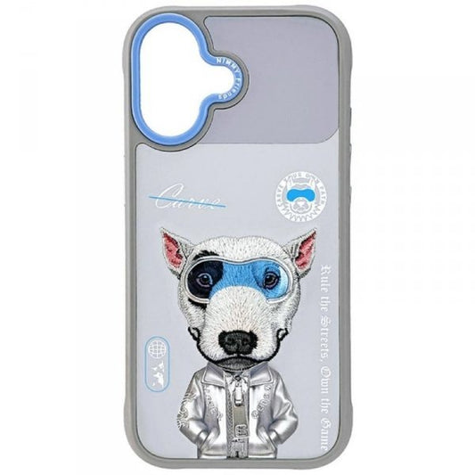 Nimmy Cool&Cute 2.0 Gray Dog case for iPhone 17