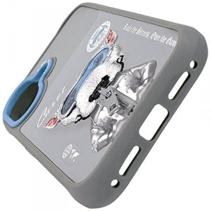 Nimmy Cool&Cute 2.0 Gray Dog case for iPhone 17