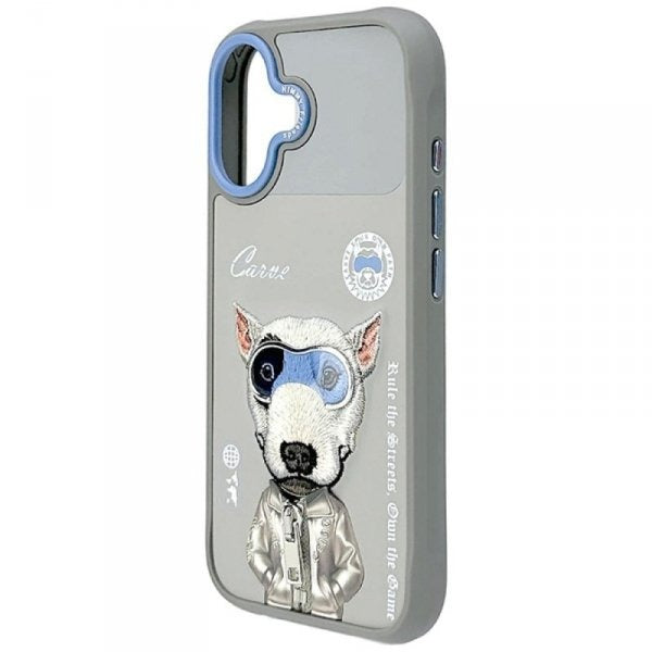 Nimmy Cool&Cute 2.0 Gray Dog case for iPhone 17