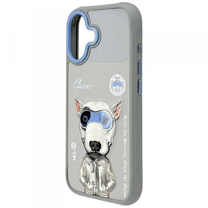 Nimmy Cool&Cute 2.0 Gray Dog case for iPhone 17