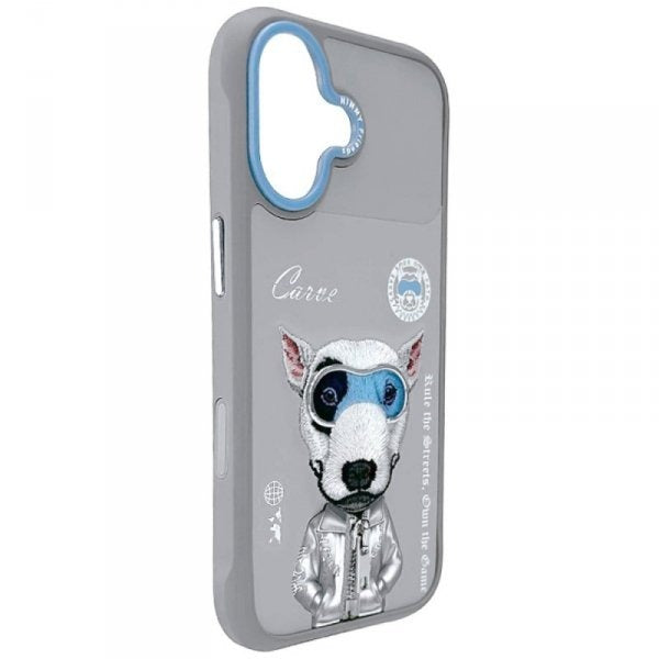 Nimmy Cool&Cute 2.0 Gray Dog case for iPhone 17